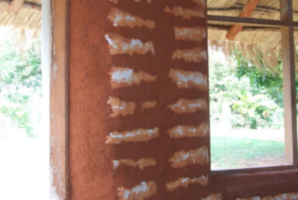 Picture of Earthen Plaster on Interior Walls