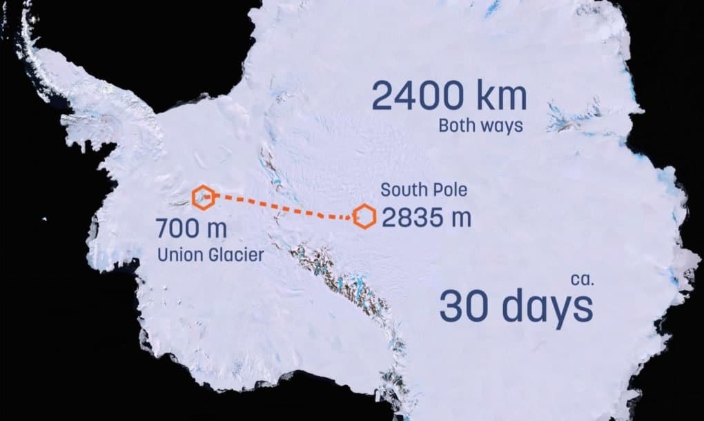 , Una pareja viaja a Antártica en carro solar hecho con residuos de plástico