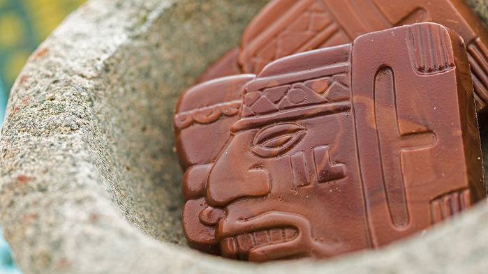 La civilización maya utilizaba el chocolate como dinero