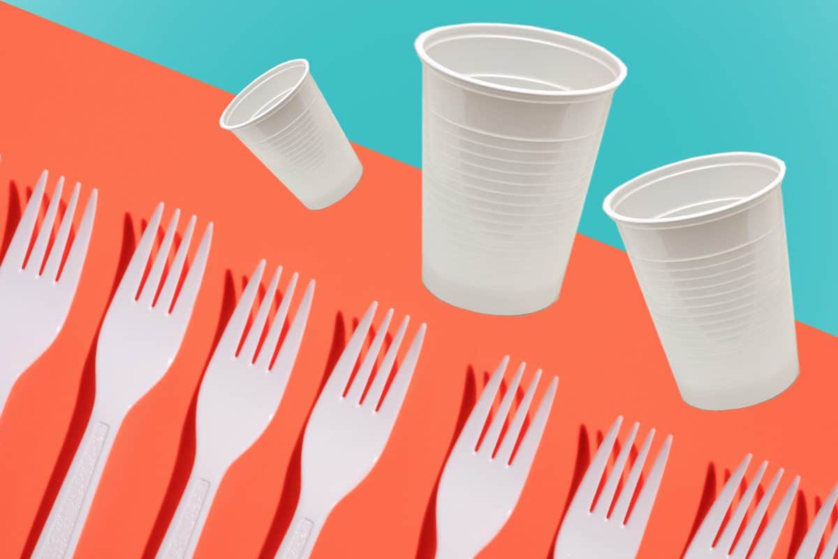 Francia, el primer país que prohíbe los vasos, platos y cubiertos de plástico