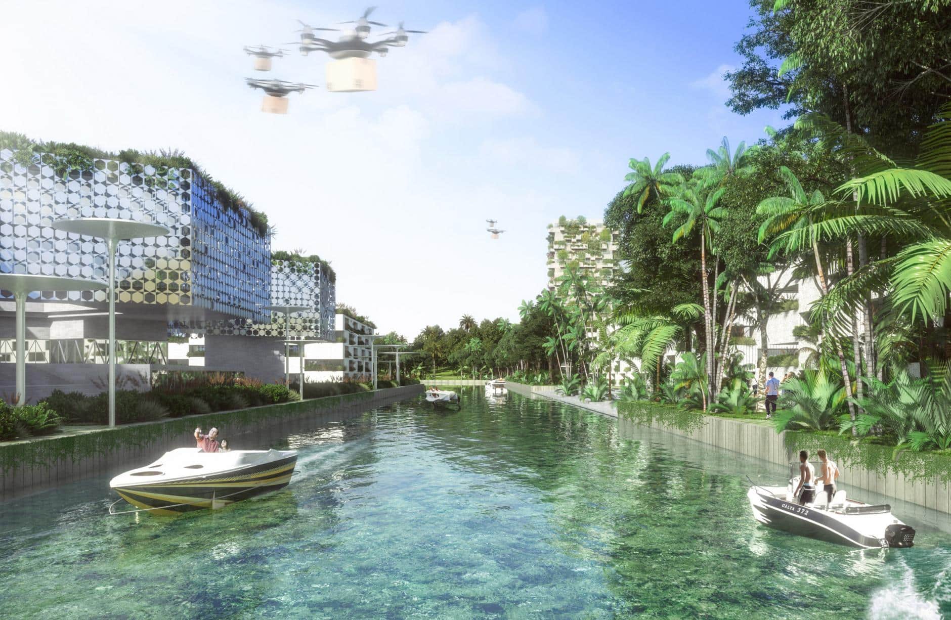 Así será la primera Ciudad Bosque de Cancún 100% autosuficiente en alimentos y energía