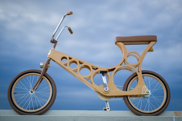 , Hoopy, La Bicicleta de Madera que te enamorará a primera vista