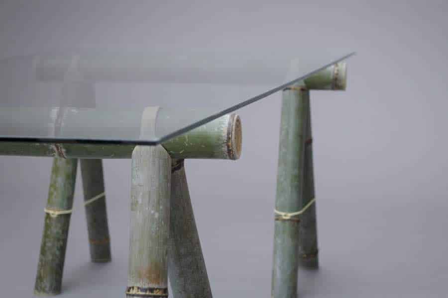 Estos muebles de bamb&uacute; se pueden ensamblar sin necesidad de usar herramientas.