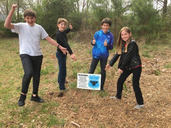 Dos adolescentes reconstruyen 20 km de jardines para salvar a las abejas y crean un proyecto medioambiental (EE. UU.)