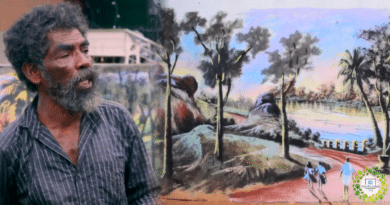 , Un hombre sin hogar pinta increíbles murales usando solo pigmentos naturales