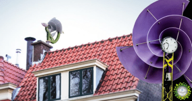, Holandeses crean turbina eólica en Espiral y es la más eficiente que existe
