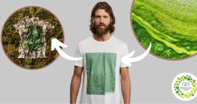 , Estas Camisetas hechas de algas fertilizan la tierra al terminar su vida útil