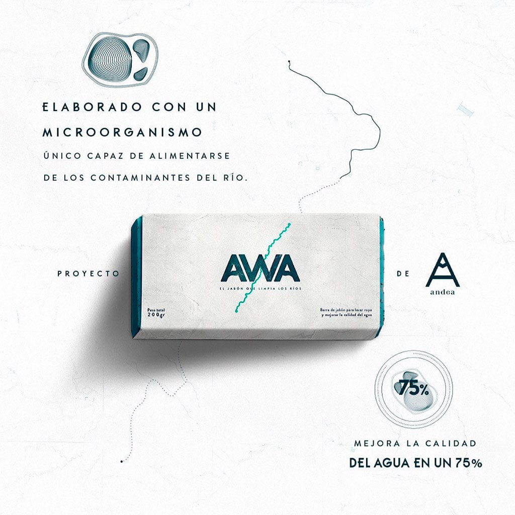 AWA: El jabón de lavar ropa que ayuda a limpiar los ríos en Perú