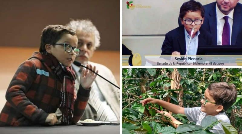 , Francisco, el niño ambientalista de 11 años que ya es un líder Internacional