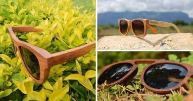 , Joven crea anteojos de madera sostenible que reducen el uso de plástico