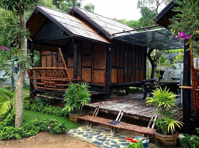 54 ideas de casas de Bambú para inspirarnos