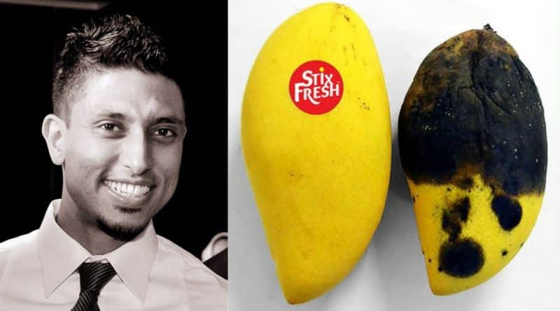 , Joven creó una etiqueta natural para frutas que extendería su vida útil hasta 14 días