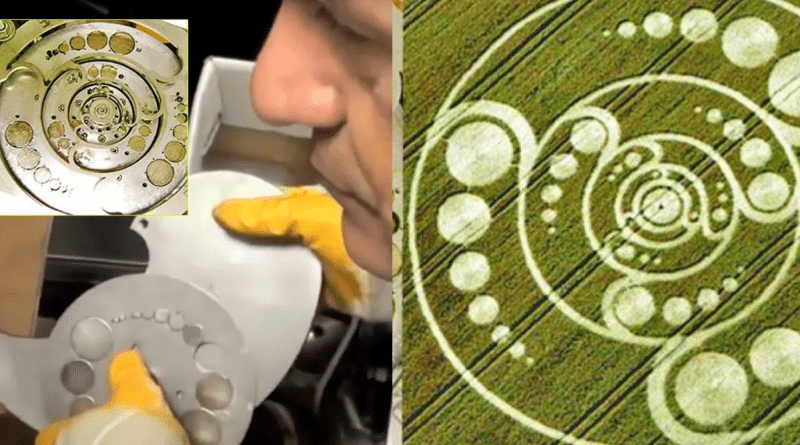 Inventor italiano utiliza diseños de crop circles para crear motores magnéticos
