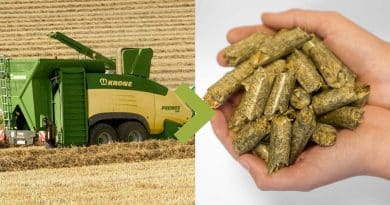 Krone Premos 5000: una cosechadora que elabora pellets de paja