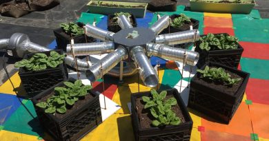 La ventilación de edificios puede ayudar a fertilizar los jardines de las azoteas