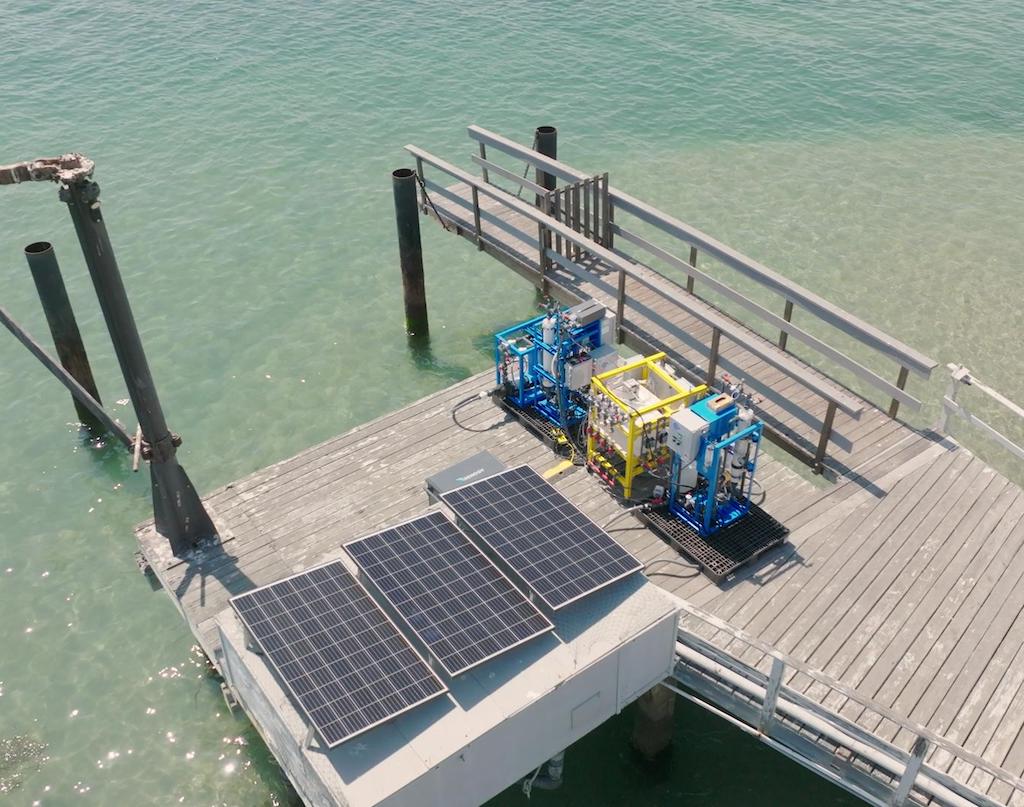 Diseñan una instalación que podría extraer gigatoneladas de CO2 del océano