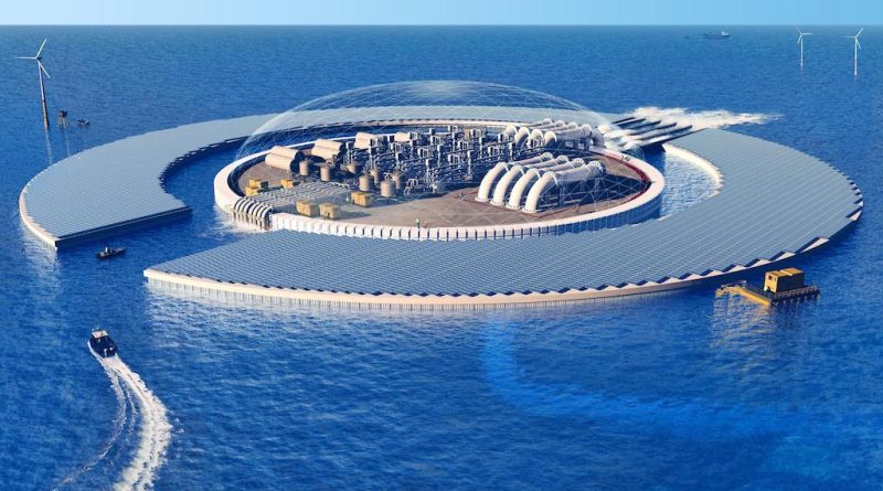 Diseñan una instalación que podría extraer gigatoneladas de CO2 del océano