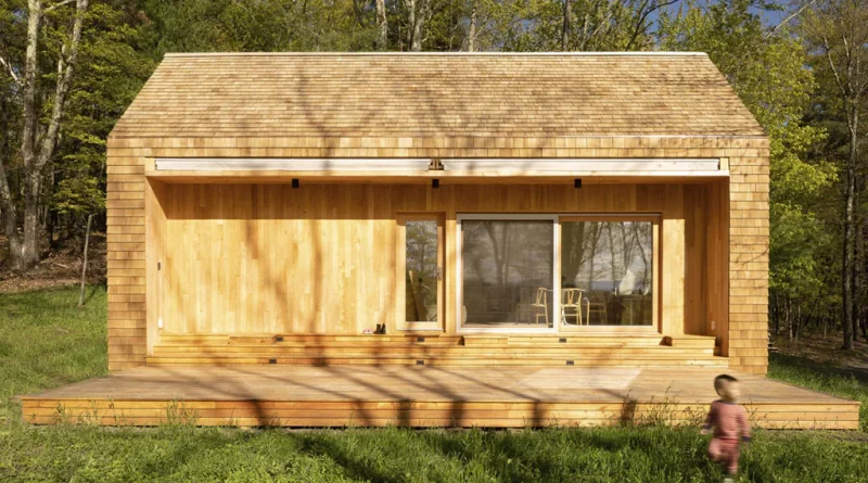 Construyen mini casas ecológicas con hormigón de cáñamo