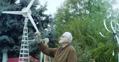 Un jubilado dise&ntilde;a una turbina e&oacute;lica tres veces m&aacute;s eficiente